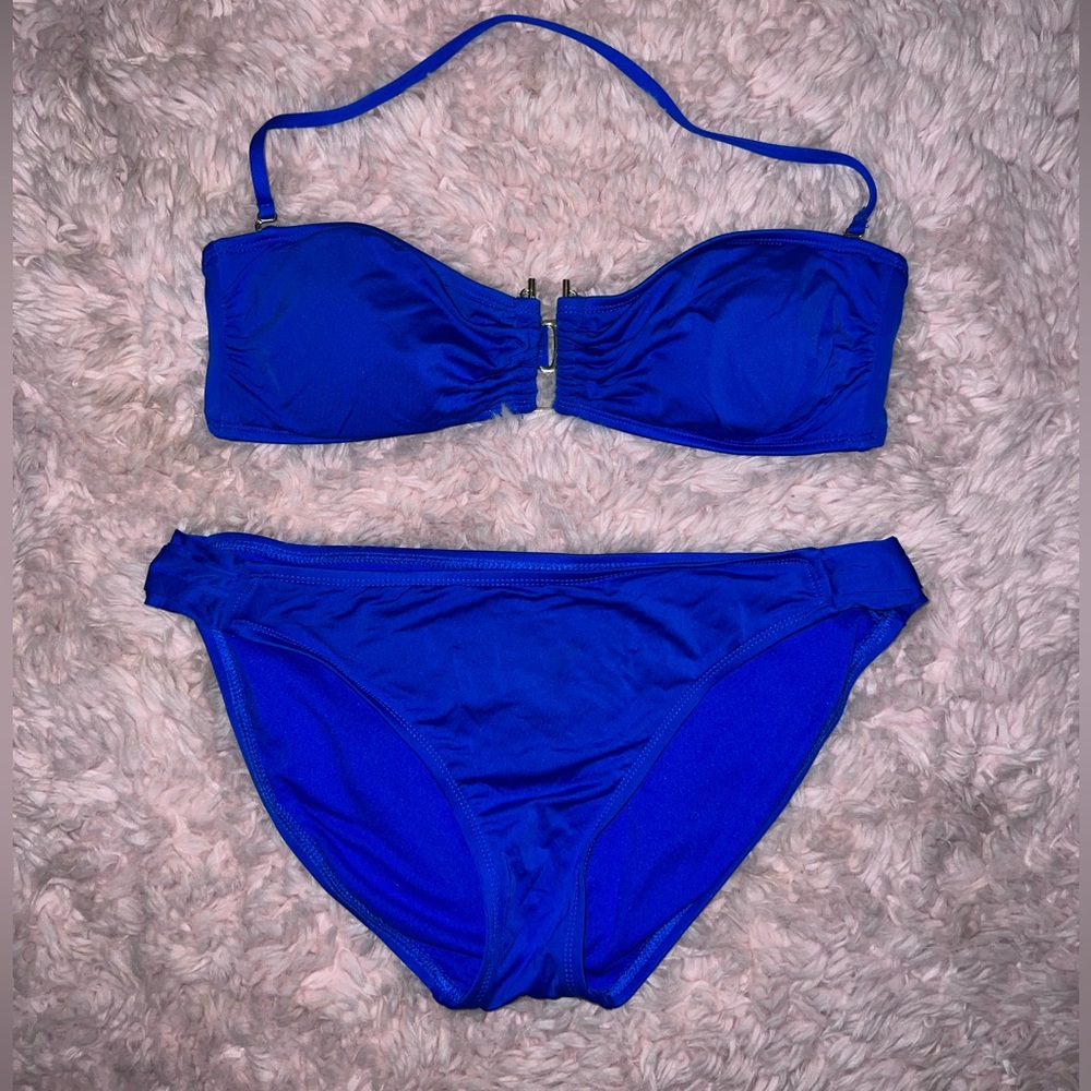 Royal blue bikini